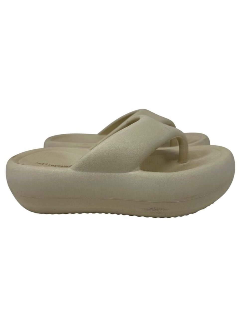 JEFFREY CAMPBELL Chillaxin Platform Flip Flop Women's Size US 9